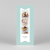 Baby Thank You Cards Animal family (bookmark) blue - View 3