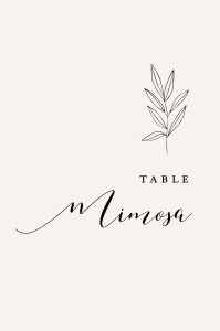 Wedding Table Numbers Budding Branch Beige Wedding Table Numbers Budding Branch Beige