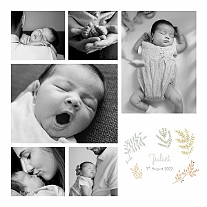 Liberty leaves green baby announcements Liberty leaves green baby announcements