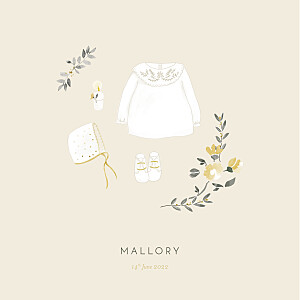 Blessed yellow yellow baby announcements Blessed yellow yellow baby announcements