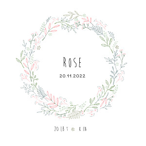 Pleasant pastures (4 pages) green and pink boys baby announcements Pleasant pastures (4 pages) green and pink boys baby announcements