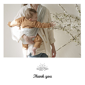 Surf's up (4 pages) black black baby thank you cards Surf's up (4 pages) black black baby thank you cards