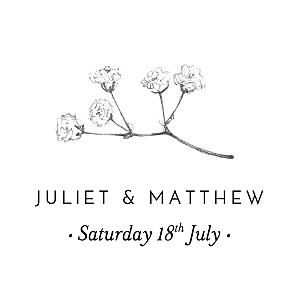Gypsophila white white wedding gift tags Gypsophila white white wedding gift tags