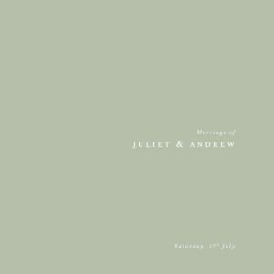 Wedding Invitations Budding branch (foil) 4 pages green Wedding Invitations Budding branch (foil) 4 pages green