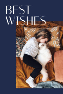Christmas Cards The big day (4 pages) blue Christmas Cards The big day (4 pages) blue