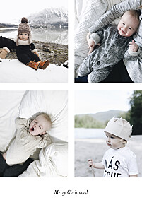 Chic photos (4 pages) white christmas cards 别致的照片(4页)白色圣诞贺卡betway必威开户网站