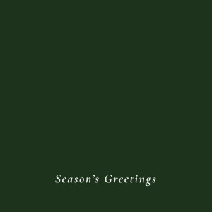 Business Christmas Cards Forever ferns (foil) green Business Christmas Cards Forever ferns (foil) green