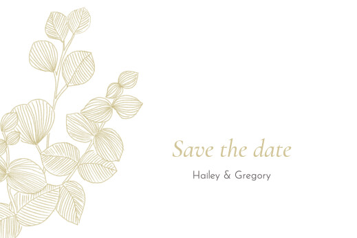Save The Dates Everlasting eucalyptus beige - Page 1