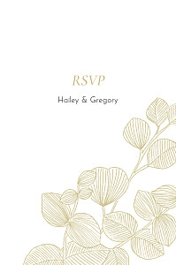 Everlasting eucalyptus beige beige rsvp cards Everlasting eucalyptus beige beige rsvp cards
