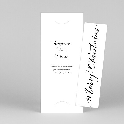 Swing (fotostreifen) white traditional christmas cards Swing (fotostreifen) white traditional christmas cards