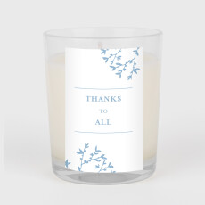 Wedding Favour Stickers Reflections Blue Wedding Favour Stickers Reflections Blue