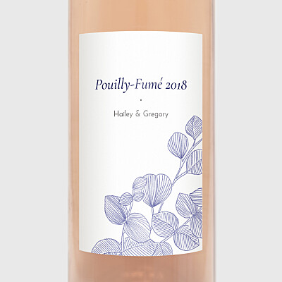 Everlasting eucalyptus blue wedding wine labels Everlasting eucalyptus blue wedding wine labels