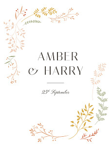 Summer breeze orange without photos wedding invitations Summer breeze orange without photos wedding invitations