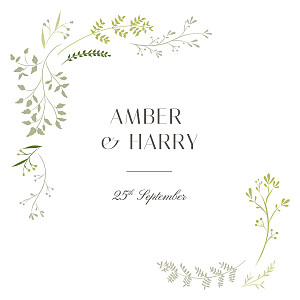 Summer breeze (4 pages) green green wedding invitations Summer breeze (4 pages) green green wedding invitations
