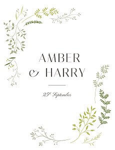 Summer breeze green green wedding invitations Summer breeze green green wedding invitations