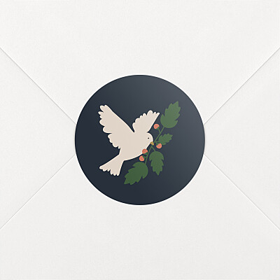 O christmas tree dove blue christmas stickers O christmas tree dove blue christmas stickers