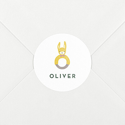 Summer baby beige personalised baby stickers Summer baby beige personalised baby stickers