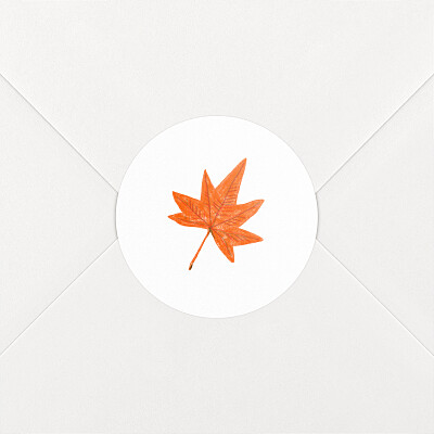 Autumn baby white personalised baby stickers Autumn baby white personalised baby stickers
