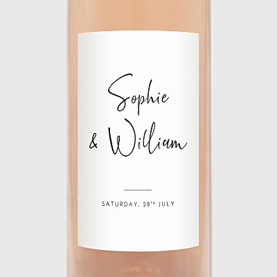 Ever thine, ever mine black wedding wine labels Ever thine, ever mine black wedding wine labels