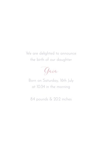 Baby Announcements Prosper Pink - Page 3