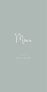 Ever thine, ever mine (4 pages) green green wedding menus Ever thine, ever mine (4 pages) green green wedding menus