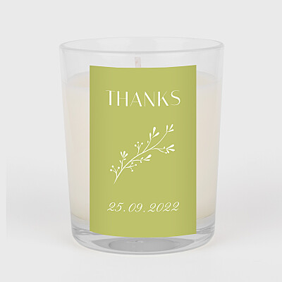 Summer breeze bamboo wedding favour stickers Summer breeze bamboo wedding favour stickers