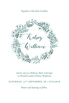 Fields of gold green wedding invitations Fields of gold green wedding invitations
