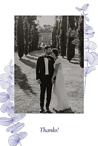 Everlasting eucalyptus blue wedding thank you cards Everlasting eucalyptus blue wedding thank you cards