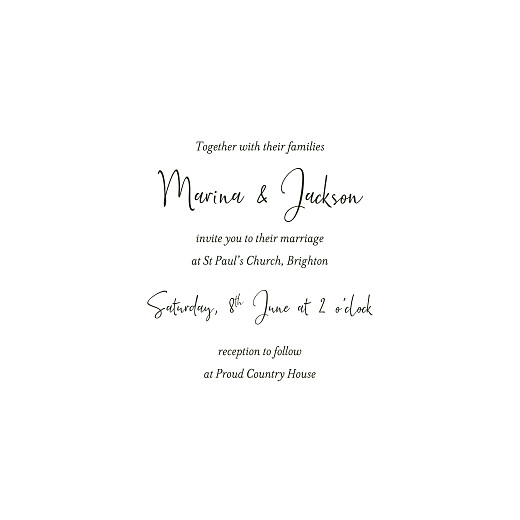 Wedding Invitations Enchanted (4 Pages) Green - Page 3