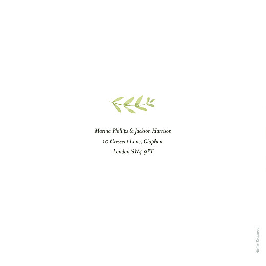 Wedding Invitations Enchanted (4 Pages) Green - Page 4