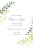 Wedding Invitations Enchanted (foil) green - Page 1