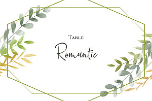 Enchanted green rustic wedding table numbers Enchanted green rustic wedding table numbers