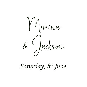 Enchanted green wedding gift tags Enchanted green wedding gift tags