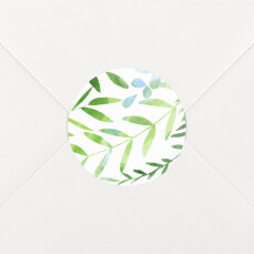 Wedding Envelope Stickers Enchanted Blue