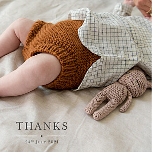 Nice detail 4 pages grey white baby thank you cards Nice detail 4 pages grey white baby thank you cards