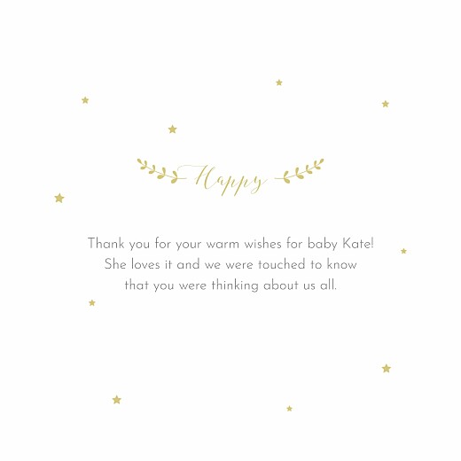 Baby Thank You Cards Lovely Family (4 pages) blanc - Page 3 Baby Thank You Cards Lovely Family (4 pages) blanc - Page 3