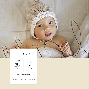 All about me (4 pages) beige beige baby thank you cards All about me (4 pages) beige beige baby thank you cards