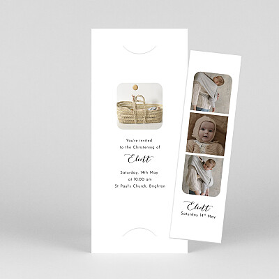 Tender moments (bookmark) white christening invitations 温柔时刻(书签)白色洗礼请柬betway必威精装版