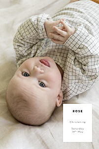 Inkwell white christening invitations 墨水瓶般的白色洗礼请柬betway必威精装版