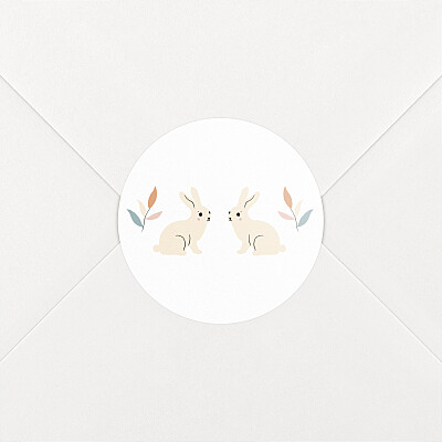 Bouncing bunny green baby stickers Bouncing bunny green baby stickers