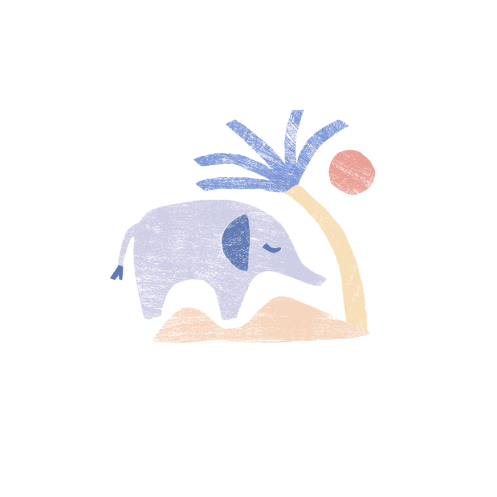 Baby Stickers Savanna Parade Beige - Front Baby Stickers Savanna Parade Beige - Front