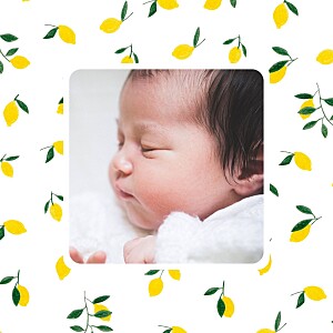 The golden orchard baby thank you cards 金色果园宝贝感谢卡