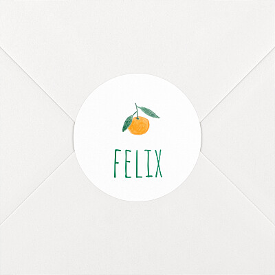 The golden orchard orange baby stickers The golden orchard orange baby stickers