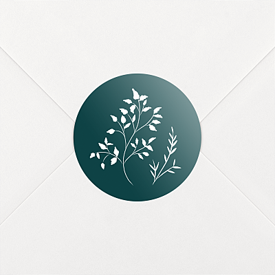 Festive leaves (sticker) green christmas stickers Festive leaves (sticker) green christmas stickers