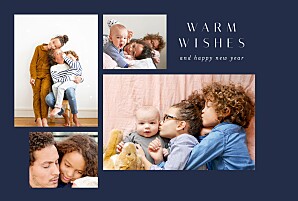 Candy floss (landscape) blue blue christmas cards Candy floss (landscape) blue blue christmas cards