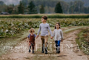 Christmas flurries (4 pages) blue christmas cards Christmas flurries (4 pages) blue christmas cards