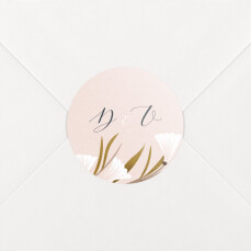 Wedding Envelope Stickers Daphné Spring
