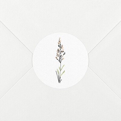 Rural life white floral baby stickers Rural life white floral baby stickers