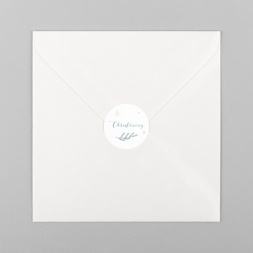 Christening Stickers Delicate Dove Blue - View 2