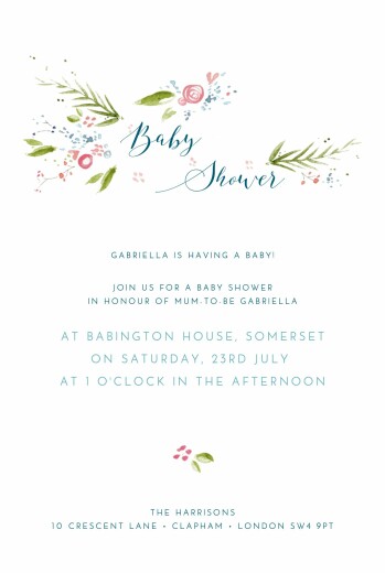 Baby Shower Invitations & Invitation Templates